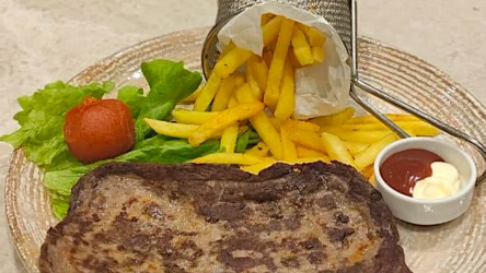 Can Əti Langet Fri Kartof İlə