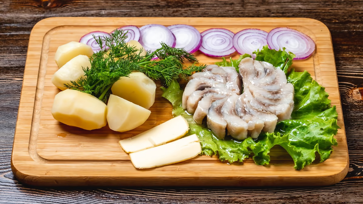 Siyənək Kartof İlə